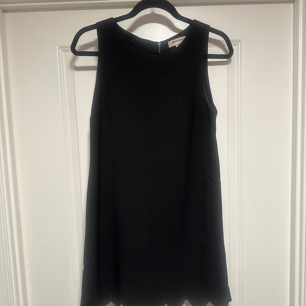 Monteau Black Mini Dress
